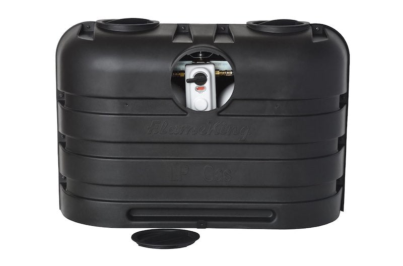 Dual Propane Tank Cover w/ Regulator Access Port - 14" (W) X 29" (L) X 19" (H)