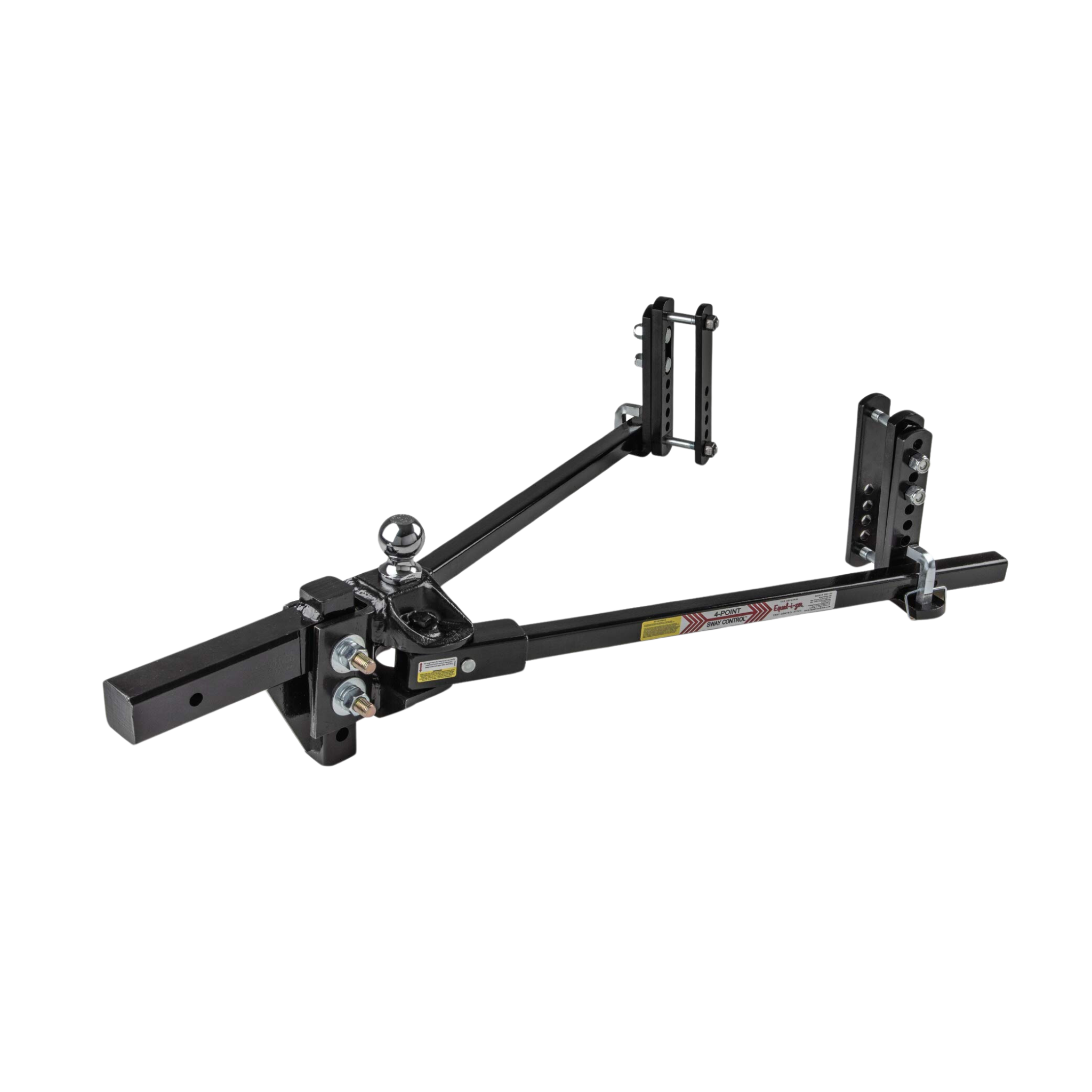 Equalizer Weight Distribution Hitch W/ 4-Point Sway Control - Trunnion Bar - 10,000lb. GTW , 1,000lb. W/ Shank & Ball