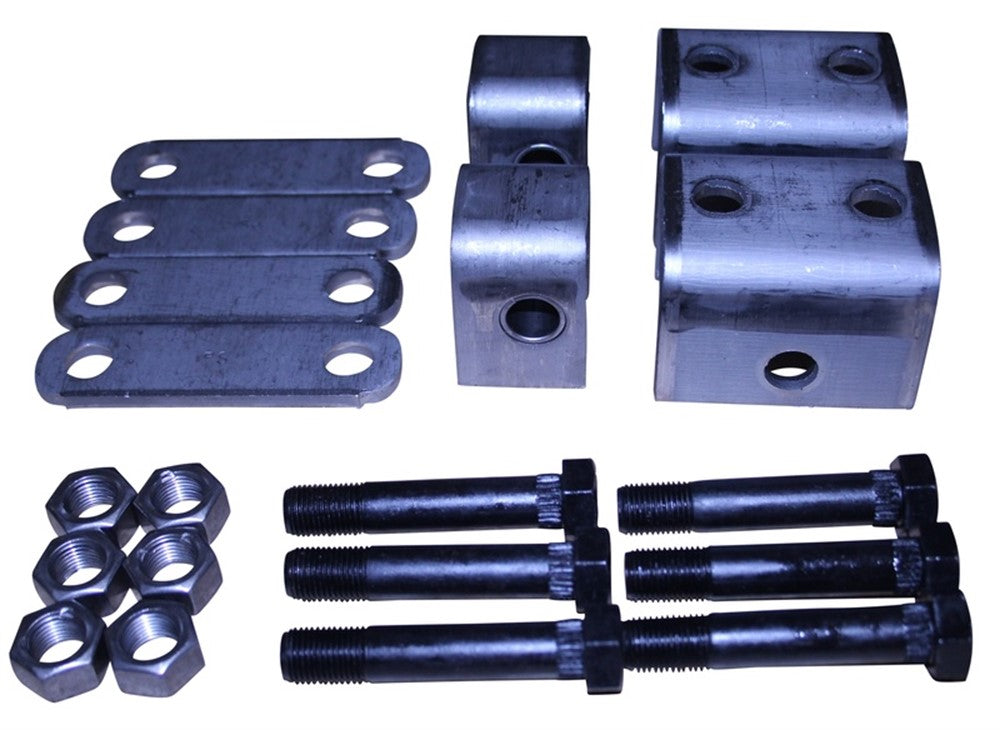 Double Eye Single Axle Trailer Hanger Kit - 2,000lb - 7,000lb Axles