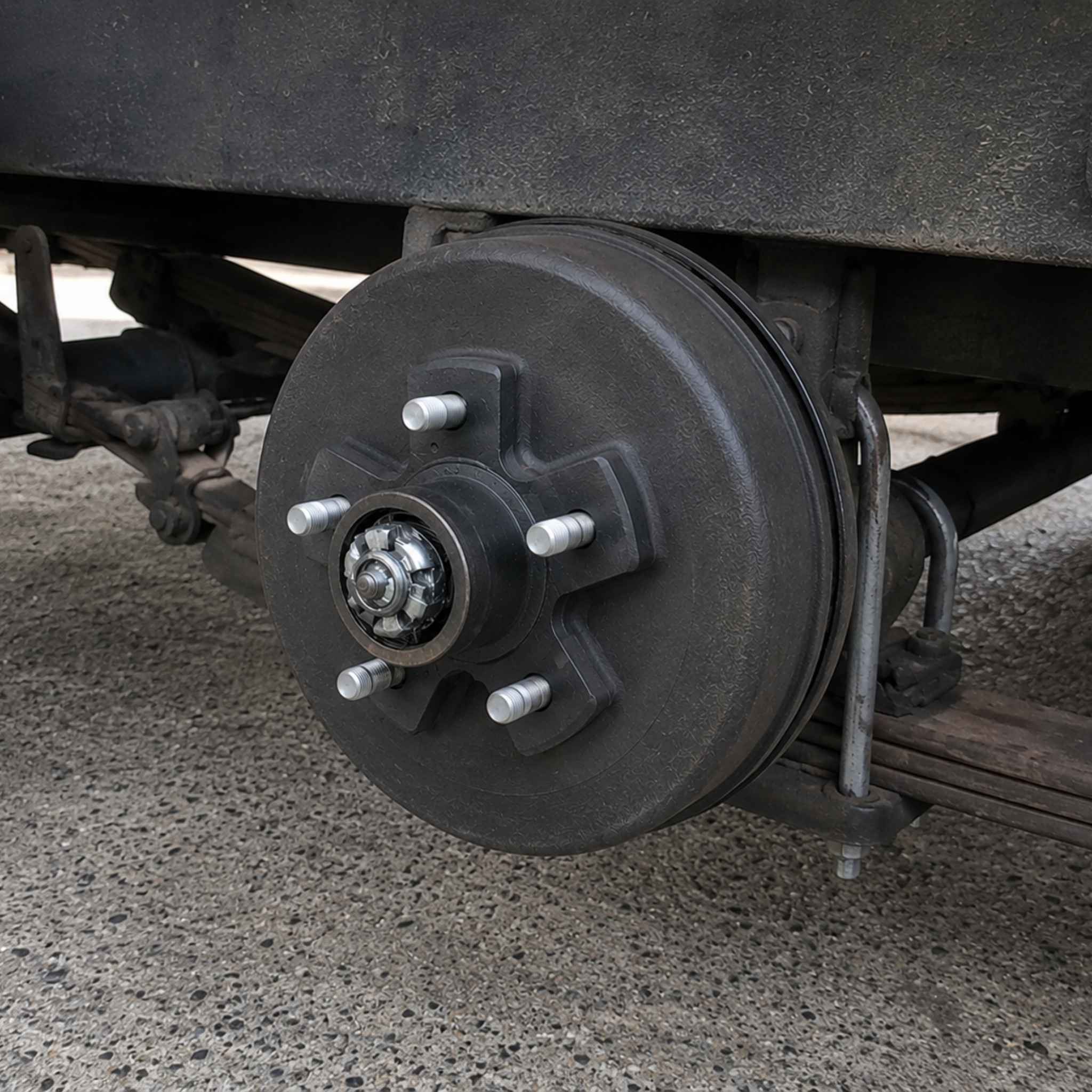Trailer Hub/Drum Assembly for 3,500 lb Axle - 10" - 5 on 4-1/2" - Pre-Greased