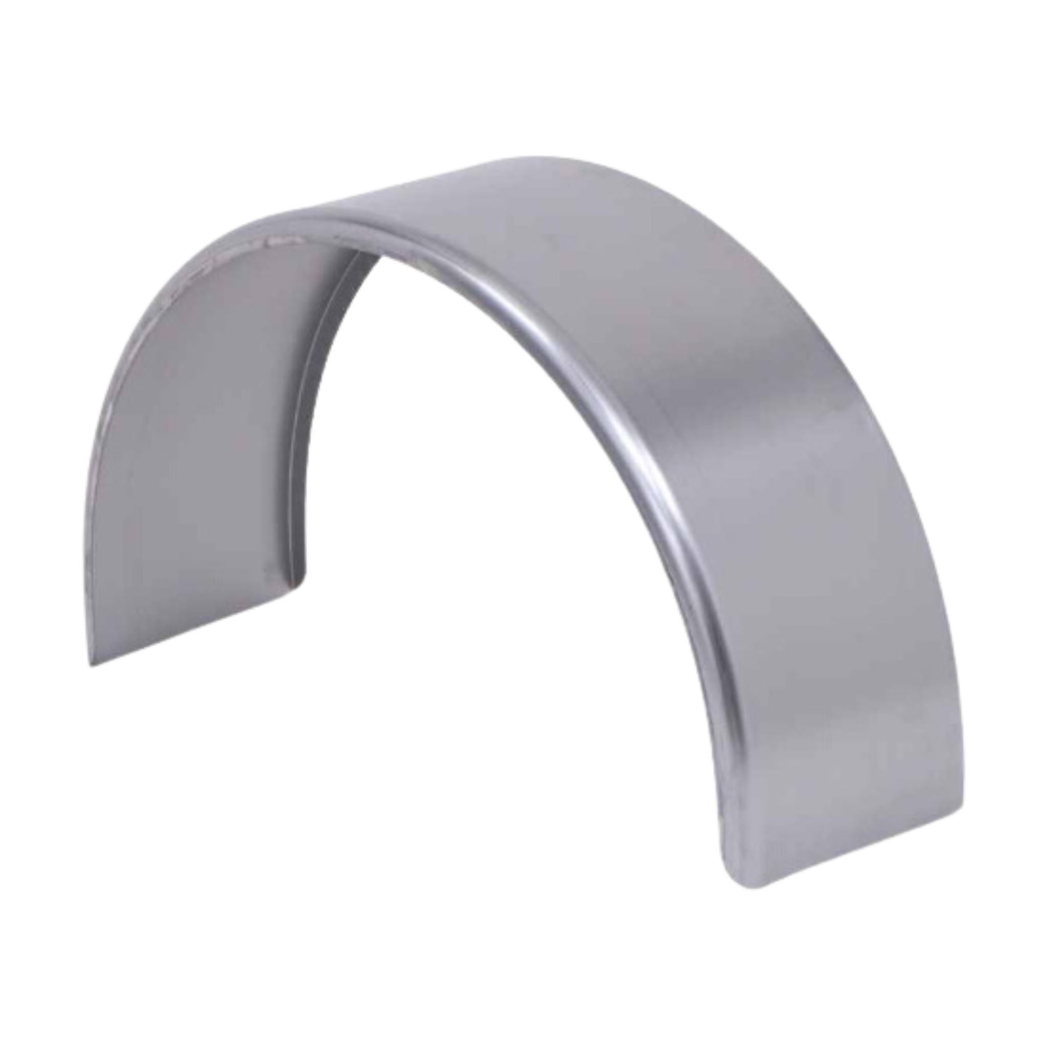NEXHAUL Single Axle Smooth Aluminum Round Fender - 10" X 34" - Universal Fit