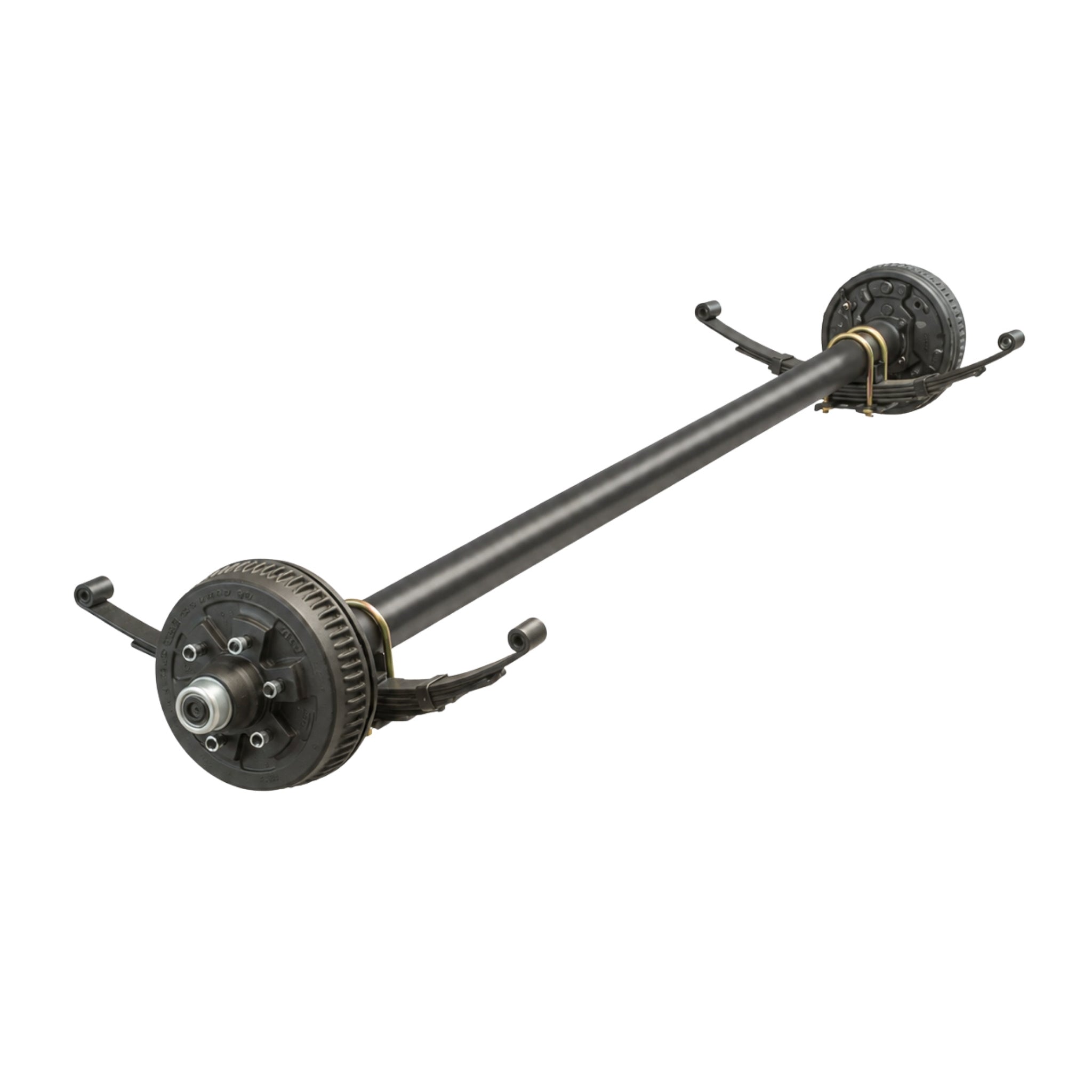 5,200 lb Brake Trailer Axle - 6-5.5" - SC=78 in. - HF=94 in. - 4 in. Drop