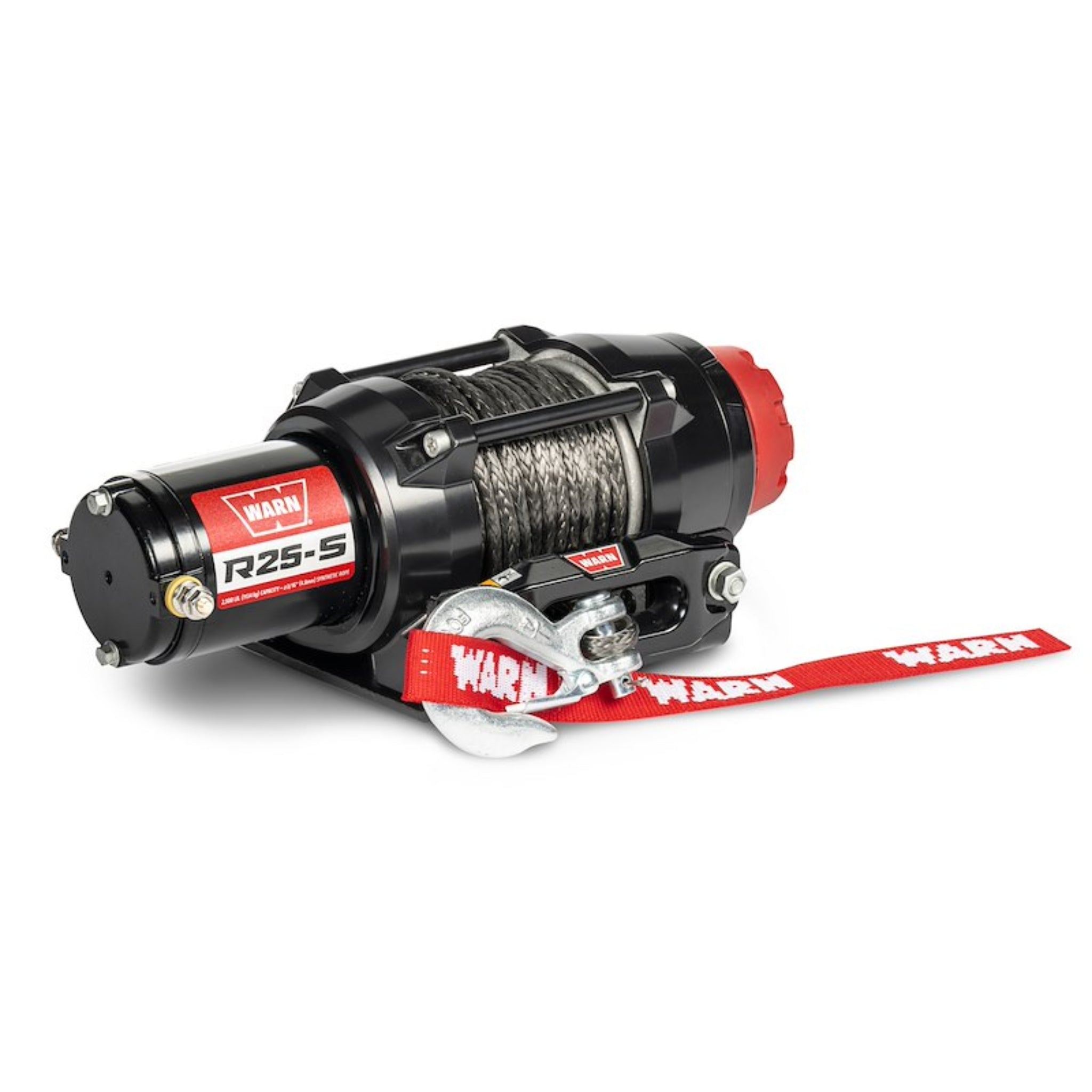 WARN R25-S Wired Synthetic Rope Winch - 2,500 lb - 50 ft. Line