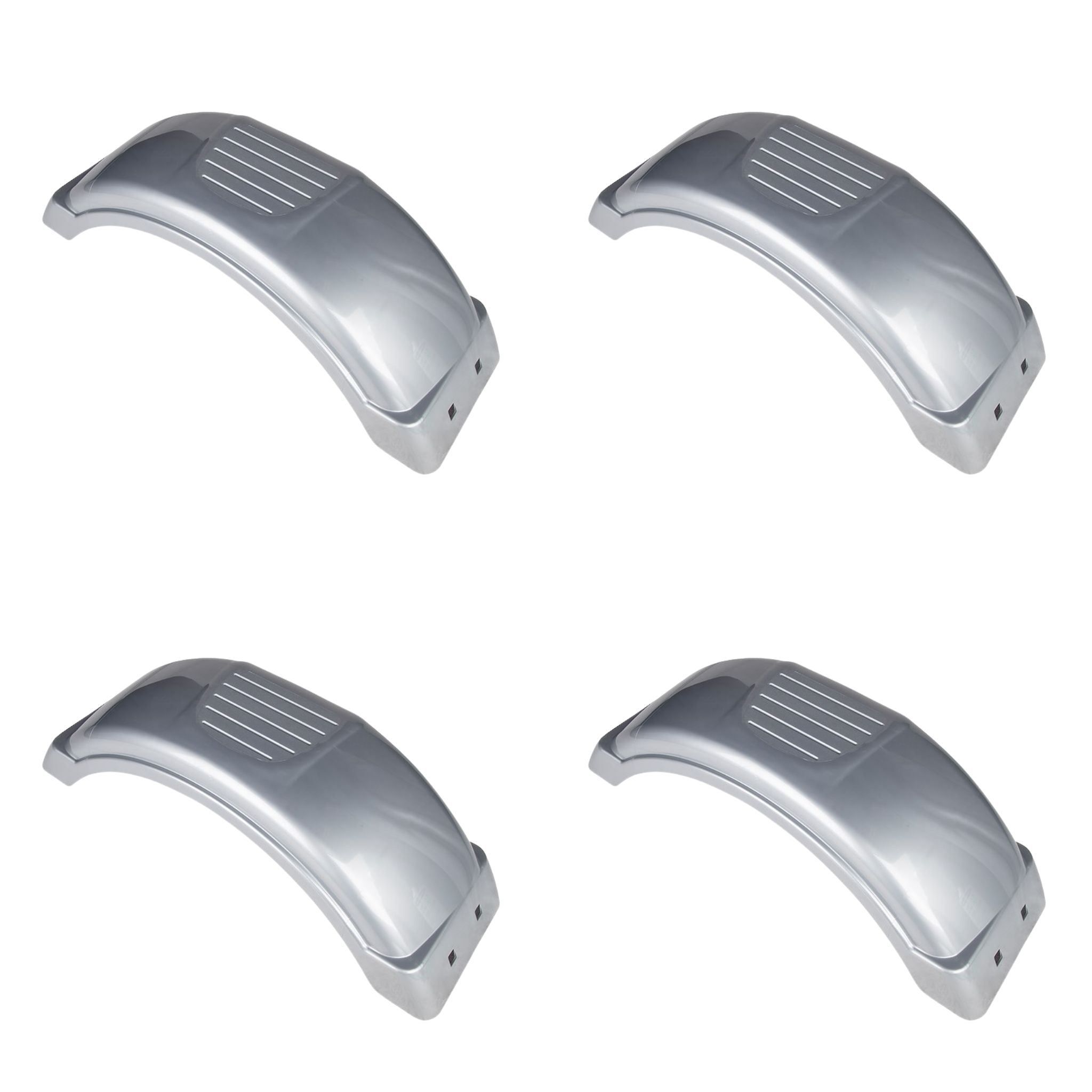 FULTON Single Axle Trailer Fender High Density Polyethylene - 7" (W) X 21" (L) X 6-1/2" (H)