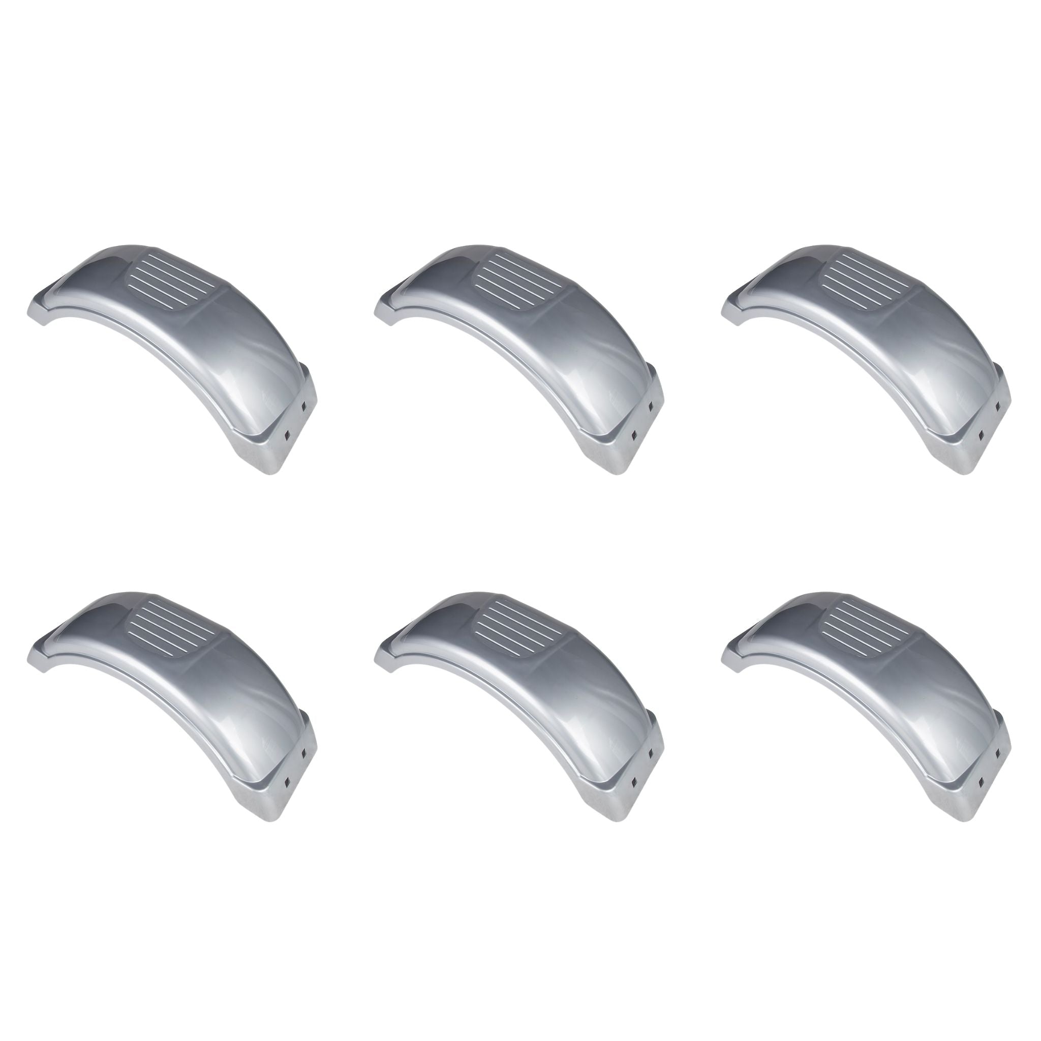 FULTON Single Axle Trailer Fender High Density Polyethylene - 7" (W) X 21" (L) X 6-1/2" (H)