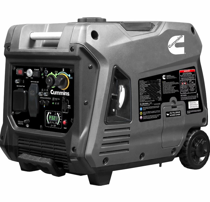 CUMMINS Onan 4500iDF Inverter Portable Generatortor