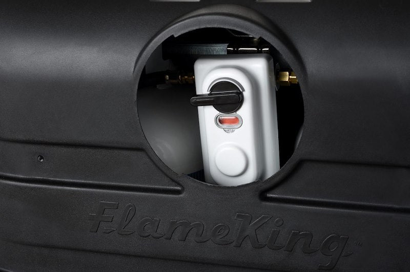 Dual Propane Tank Cover w/ Regulator Access Port - 14" (W) X 29" (L) X 19" (H)