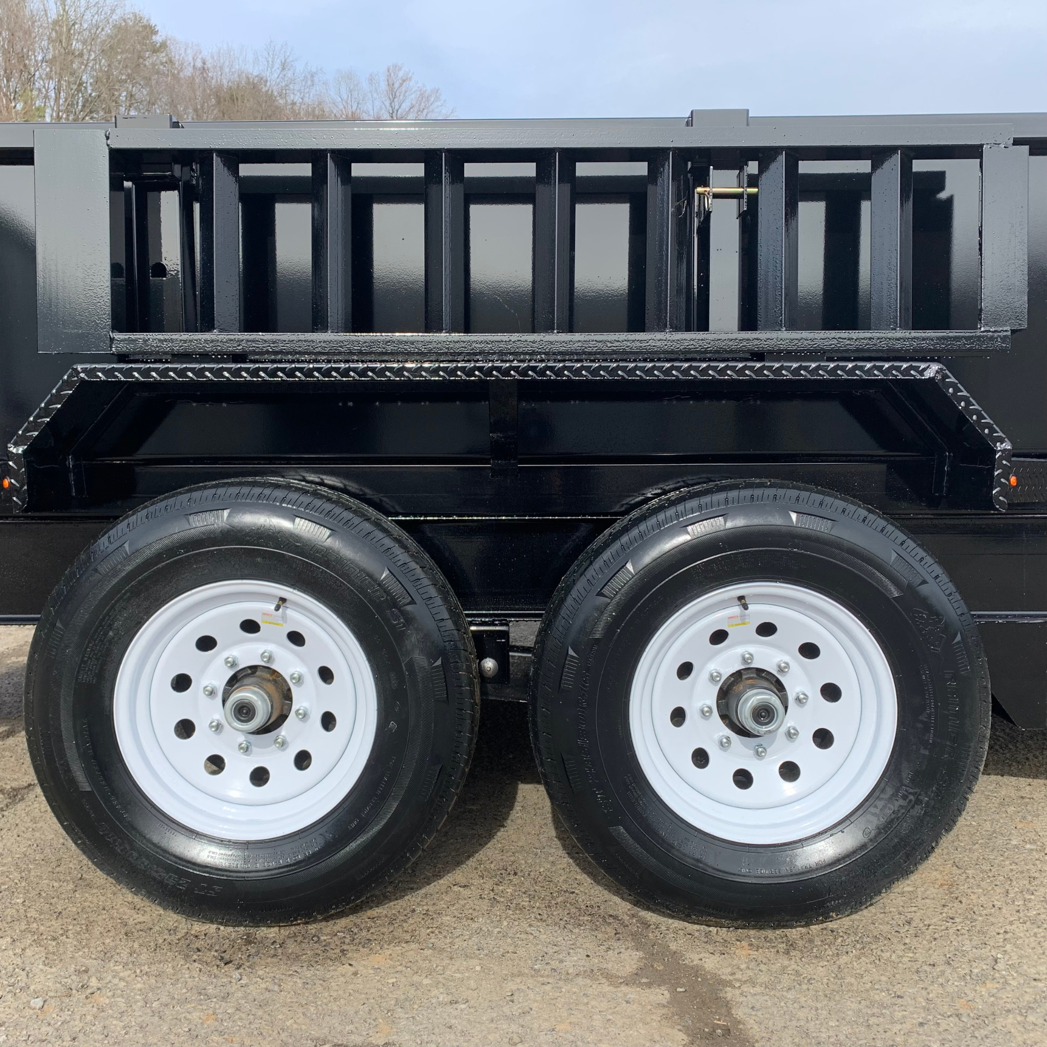 3" Channel Heavy Duty Steel Loading Ramps - 10K Capacity