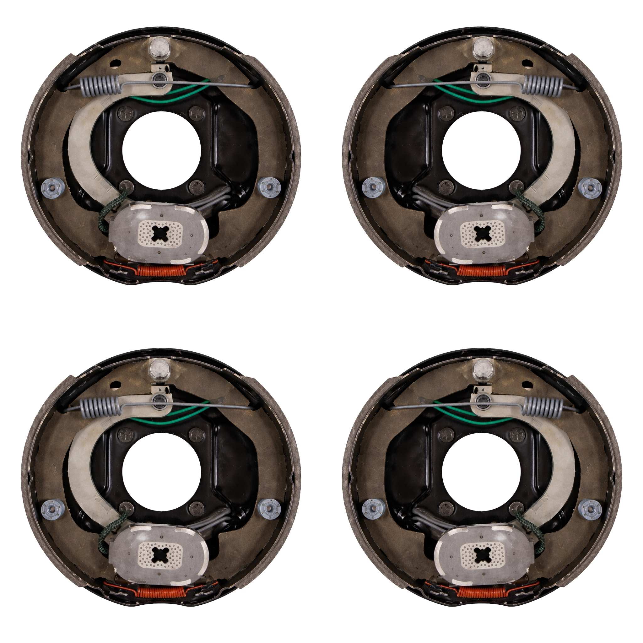3,500 lb Trailer Brake Assembly - 10 in. x 2-1/4 in. - Full Set - Dexter Compatible