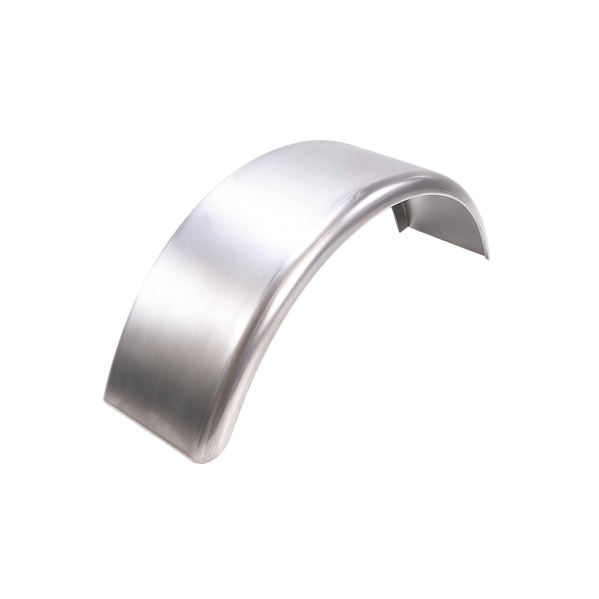 Single Axle Trailer Fender Steel 16 Gauge Round  - 7-3/4" (W) X 28" (L) X 10" (H)