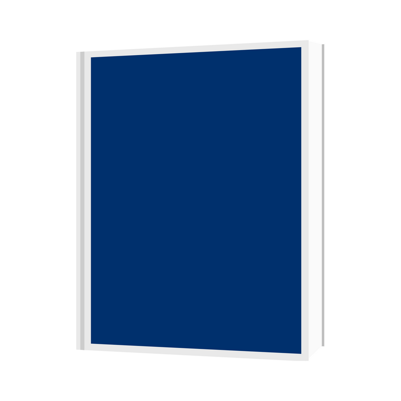 Indigo Blue Replacement Trailer Side Panel - 0.80 Aluminum Sheet Metal