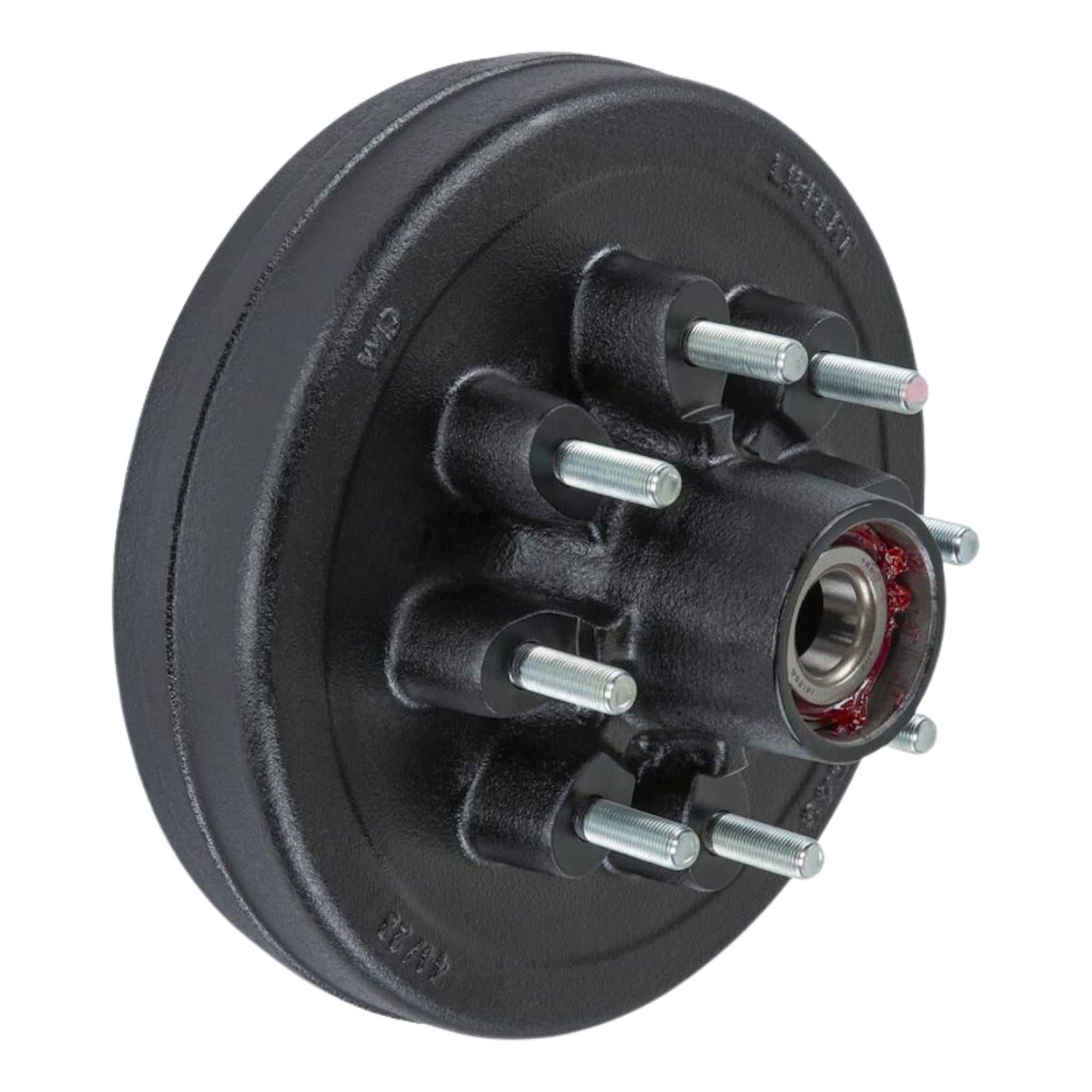 LIPPERT Trailer Hub/Drum Assembly for 7,000 lb Axle - 12" - 8 on 6-1/2" - 9/16 in. Studs - Pre-Greased
