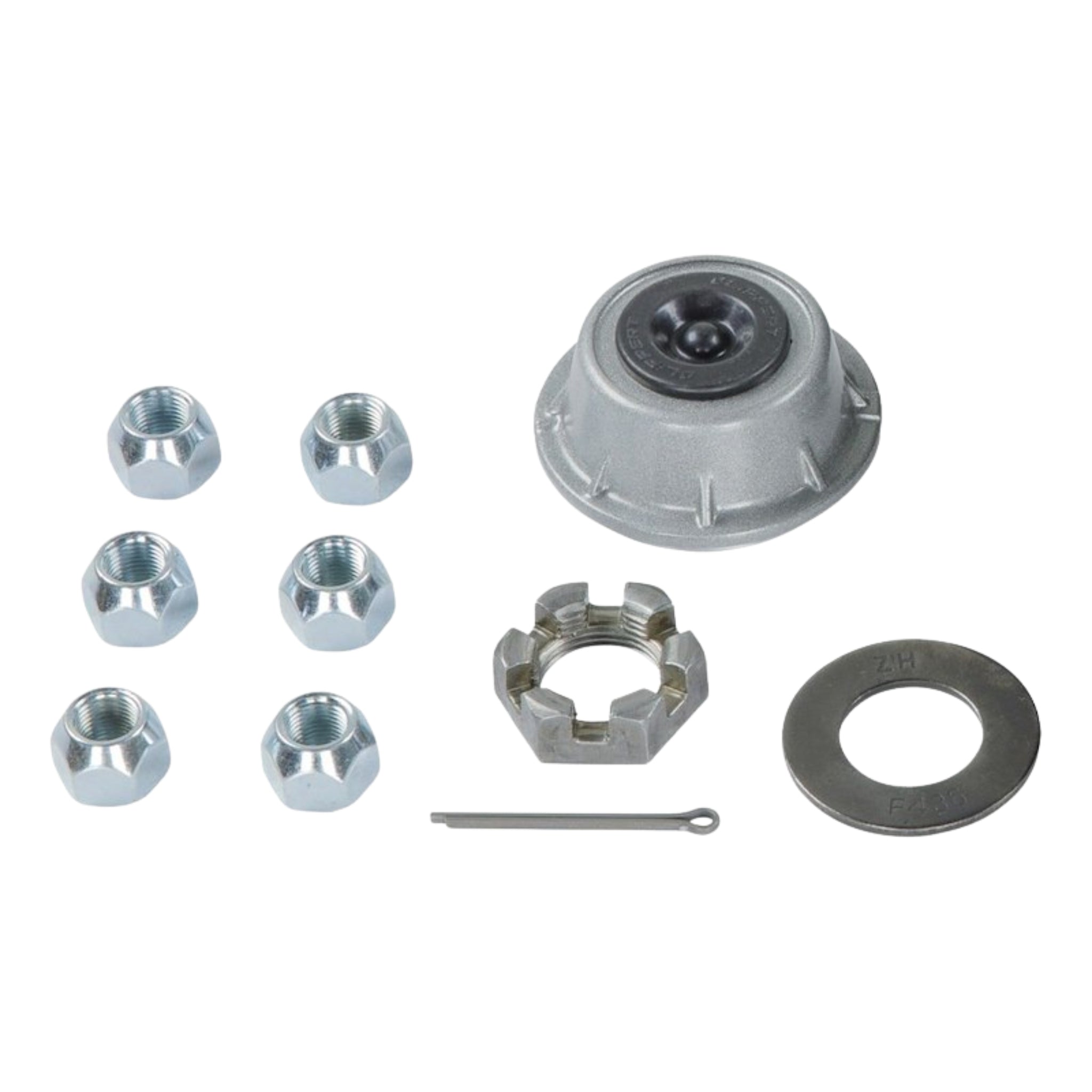 LIPPERT Trailer Hub/Drum Assembly for 6,000 lb Axle - 12" - 6 on 5-1/2" - 1/2 in. Studs - Pre-Greased