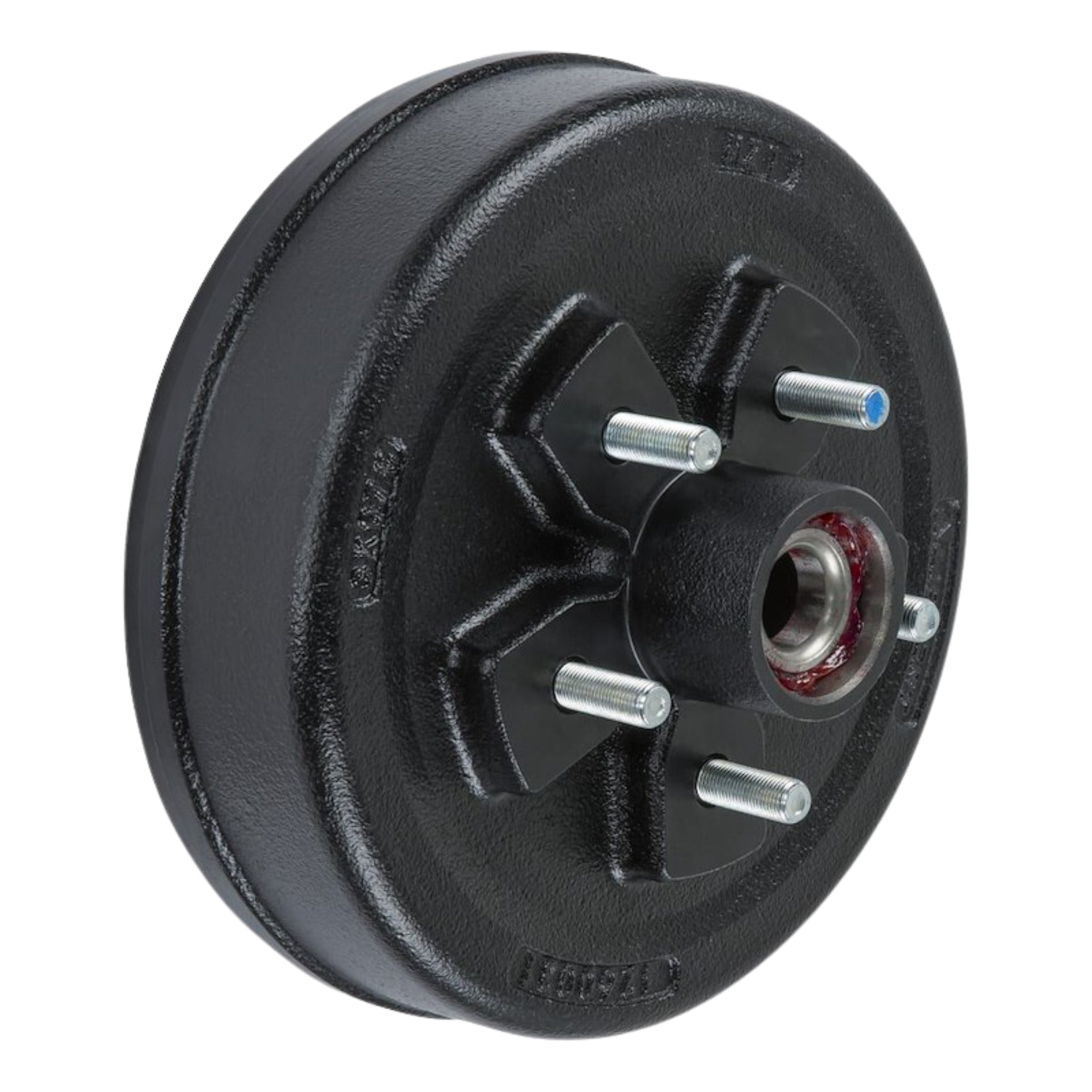 LIPPERT Trailer Hub/Drum Assembly for 3,500 lb Axle - 10" - 5 on 4-1/2" - 1/2 in. Studs - Pre-Greased
