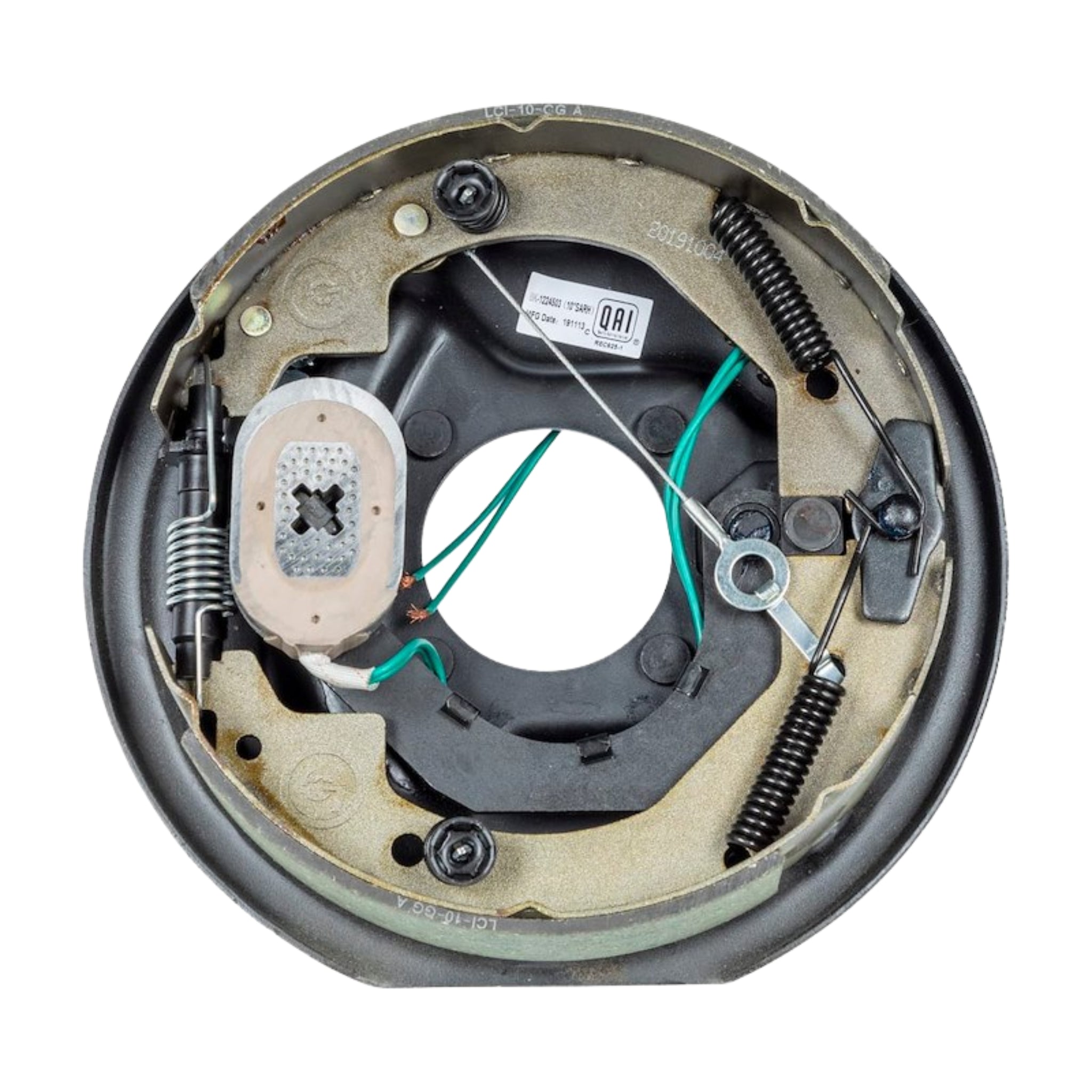 LIPPERT 3,500 lb Trailer Brake Assembly - 10 in. X 2-1/4 in. - Right Hand (Passenger Side) - Self Adjusting