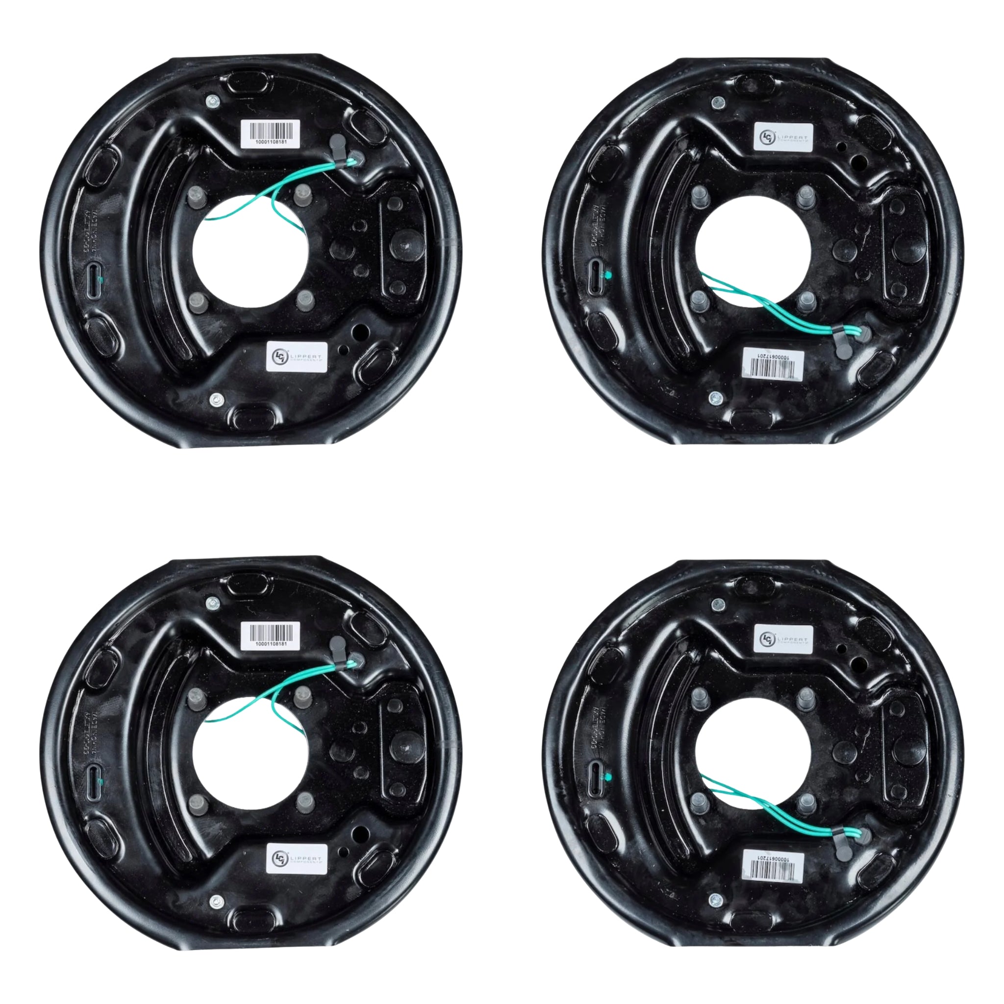 LIPPERT 3,500 lb Trailer Brake Assembly - 10 in. X 2-1/4 in. - Left/Right Hand (Driver/Passenger) Set - Manual Adjust