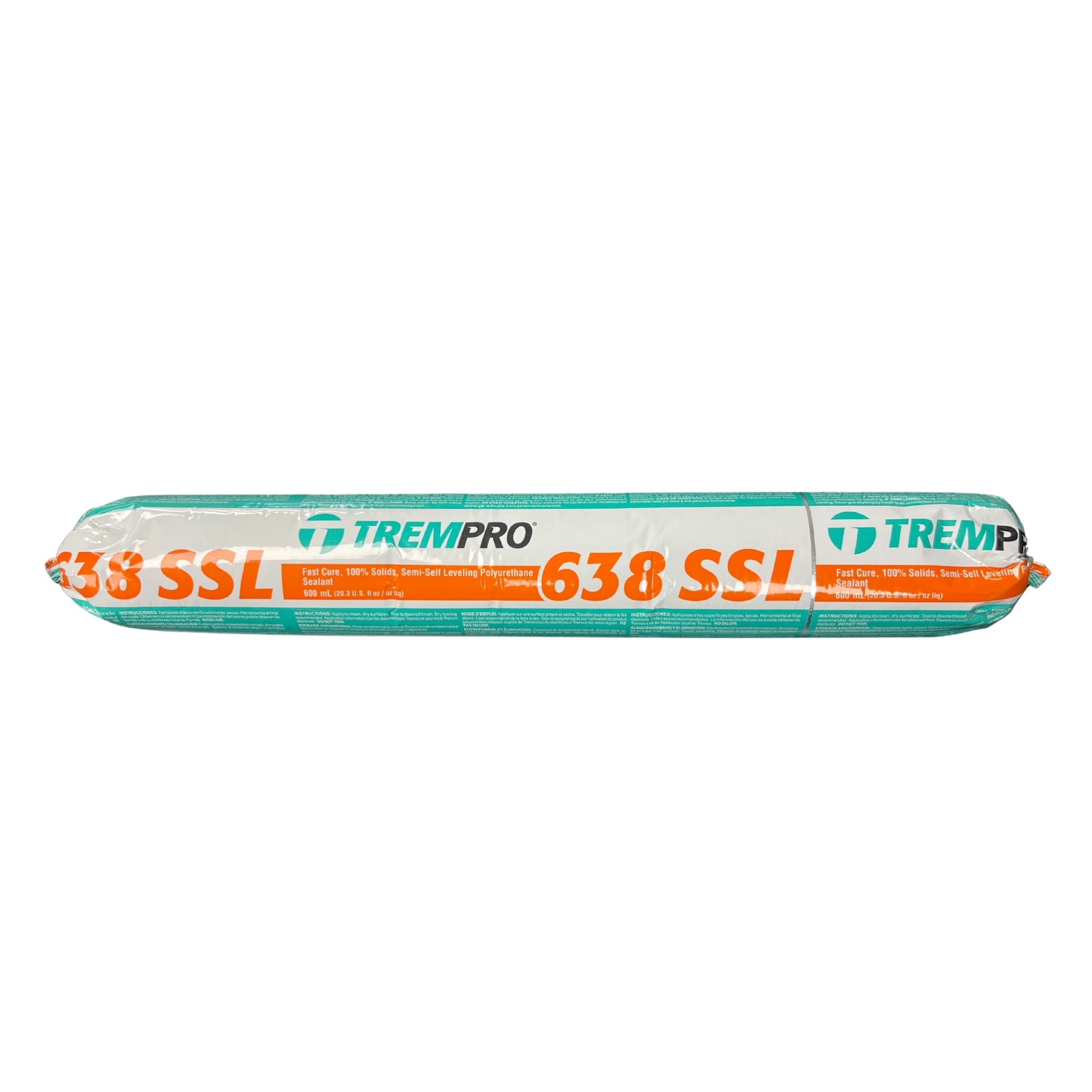 TREMPRO 638 SSL Trailer Semi-Self Leveling Polyurethane Roof Sealant - Fast Cure (Used on Enclosed Trailers)