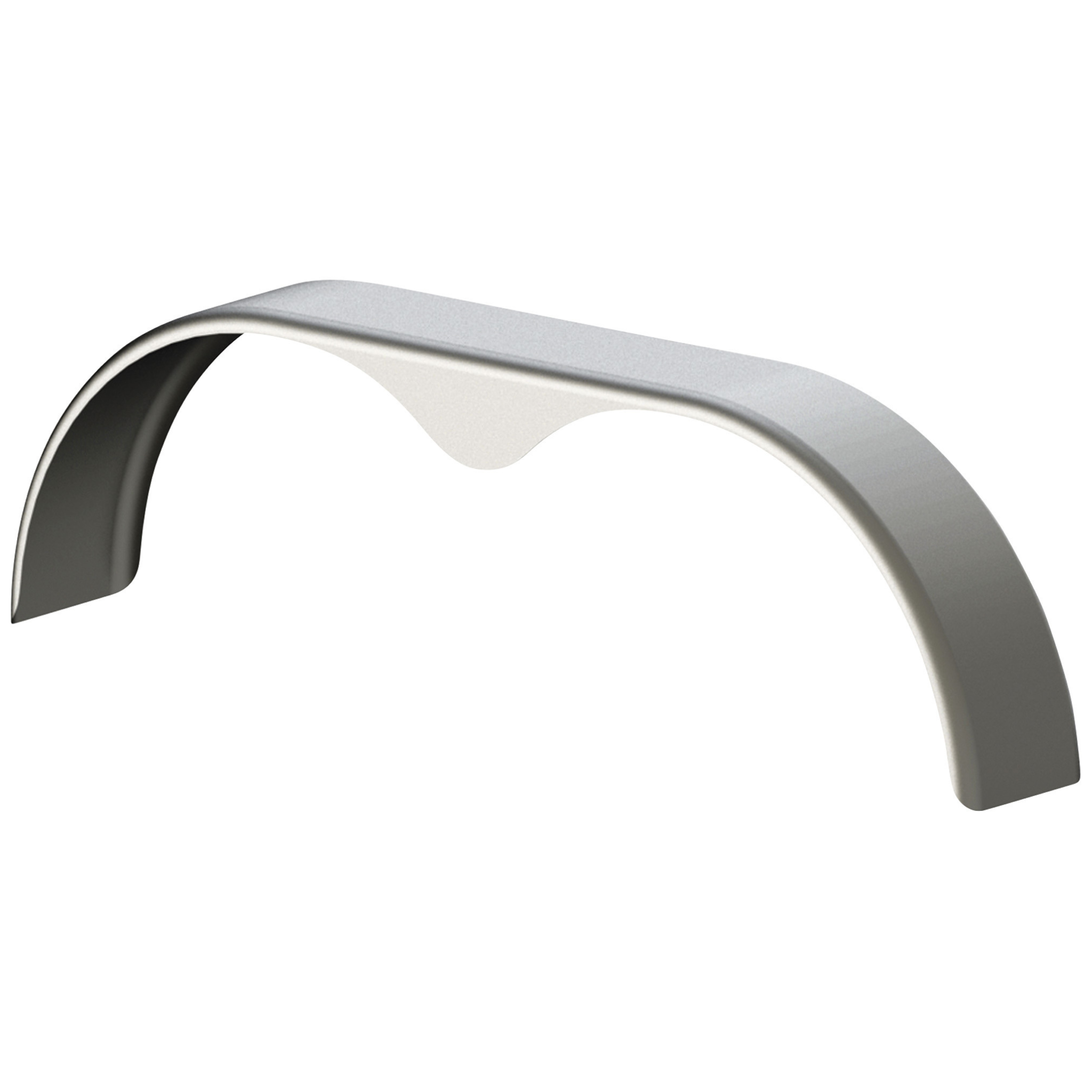 NEXHAUL Tandem Axle Smooth Aluminum Teardrop Fender - 9" X 72" - Universal Fit