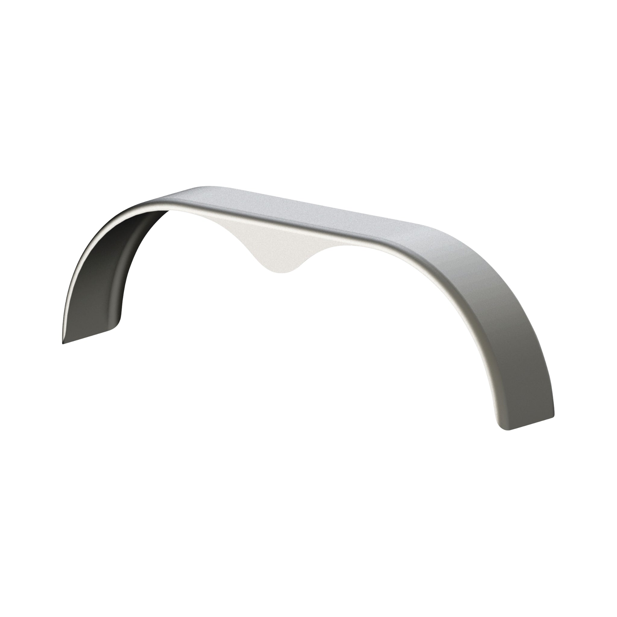 Aluminum Tandem Axle Teardrop Trailer Fender - 9" (W) X 72" (L) X 18" (H)