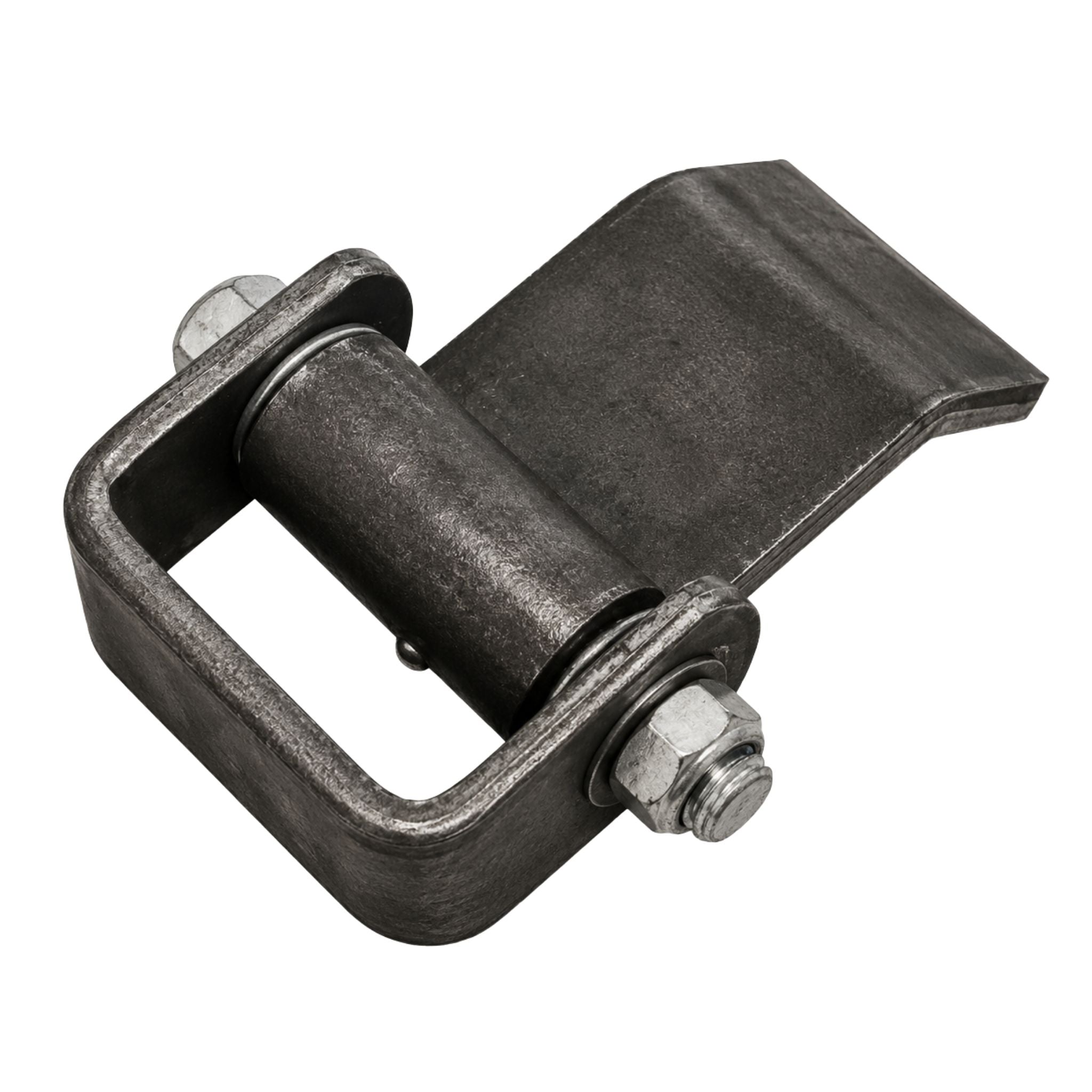Formed Steel Dump Trailer Door Hinge Strap with Grease Fitting - Steel - 3 in. x 4 in. x 2 in.