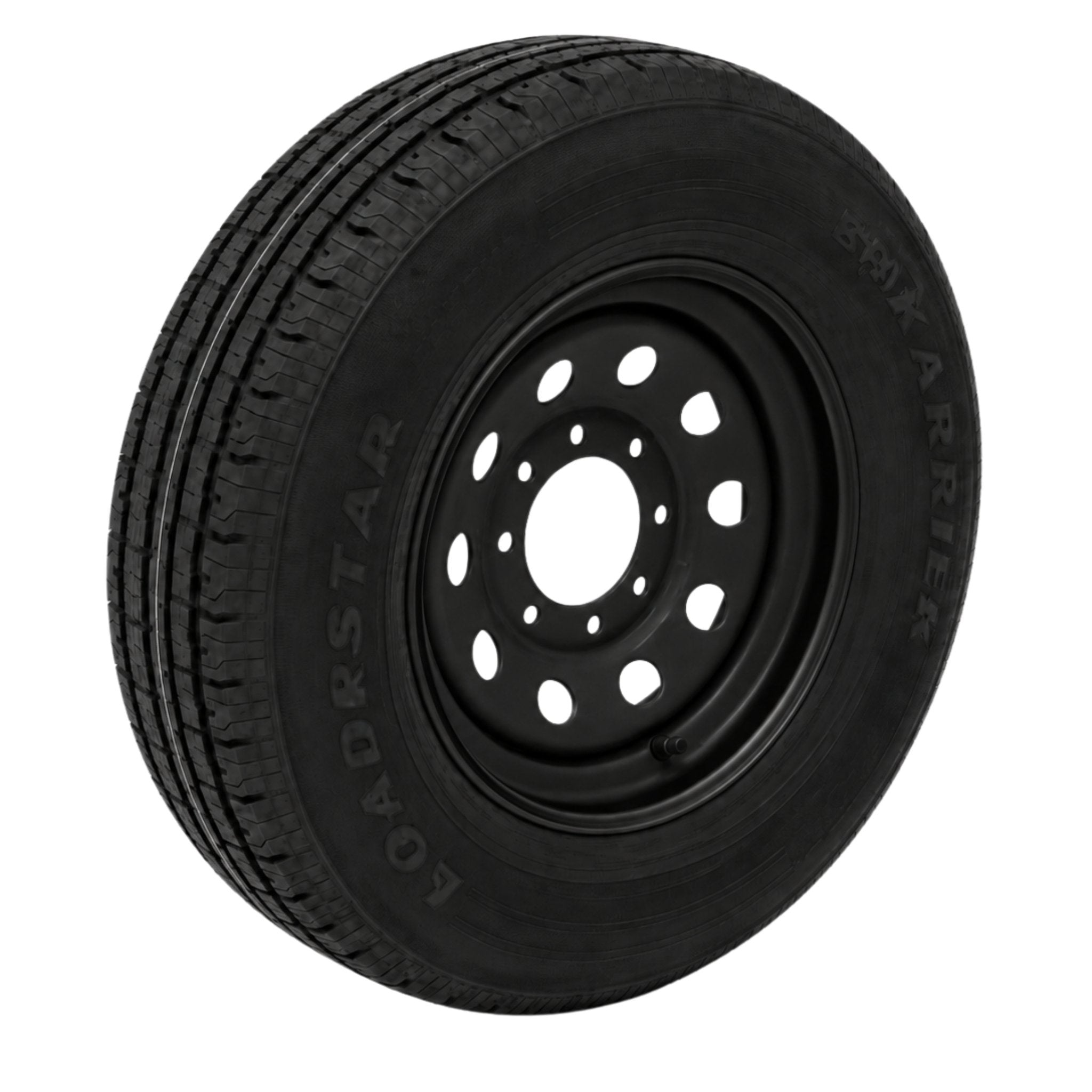 KENDA Loadstar 16" 10 Ply Radial Trailer Wheel & Tire - St 235/80R16 8-6.5" Lug - Black